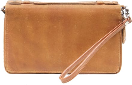 Schoudertasje BeasyBag clutch cognac