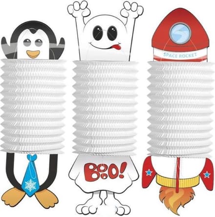 Zelf Lampion Maken - Rond - 16 cm