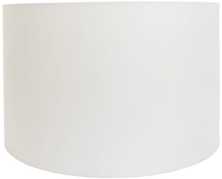 Wit Linnen Lampenkap K7977QS Ø 40cm E27 support Modern Kappen Mexlite
