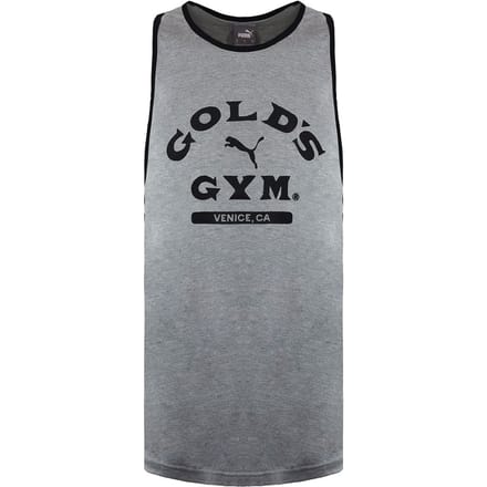Puma x Golds Gym Heren Grijs Vest