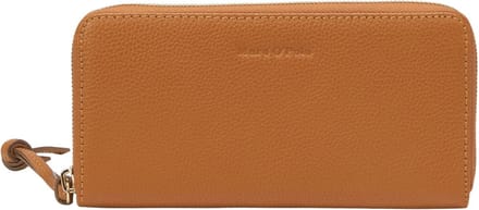 Marc O'Polo portemonnee Finja Zip Wallet True Camel Lichtbruin