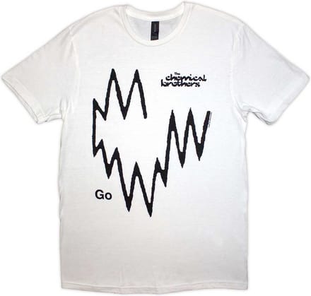 The Chemical Brothers - Go Heren T-shirt - 2XL - Wit