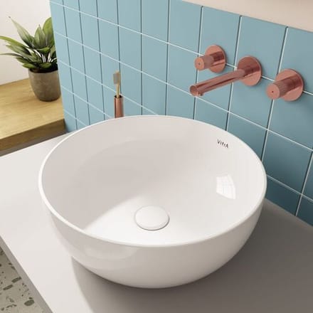 VitrA Options Outline opzet waskom rond Ø 40 cm Wit
