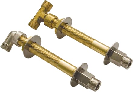 SeaStar bulkhead fittingkit L=3" voor 3/8" tube, twin cilinder