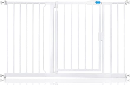 Bettacare Auto-Close Klemhek, Hondenhekje, 132.6cm - 139.6cm, Wit