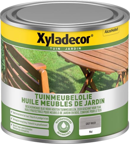 Xyladecor - Tuinmeubelolie - Grey Wash - 0,5 L