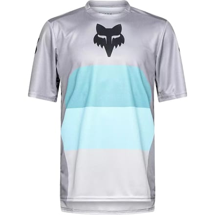 Fox Ranger Ss Jersey Grid - Steel Grey