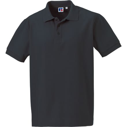 Russell Heren Ultimate Klassiek Katoenen Poloshirt (Titanium)