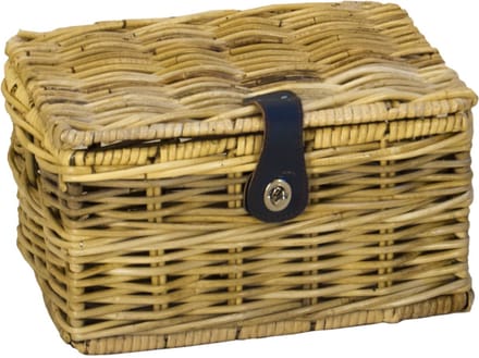 Rotan Koffertje Naturel 32x24x18