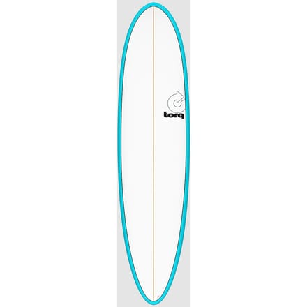 Torq Epoxy Tet Funboard Pinlines 7'6 Surfboard patroon