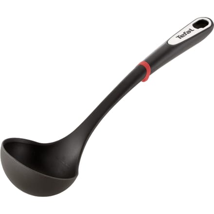Tefal Ingenio Kitchentools - Soeplepel - Zwart - Kunststof - Hittebestendig
