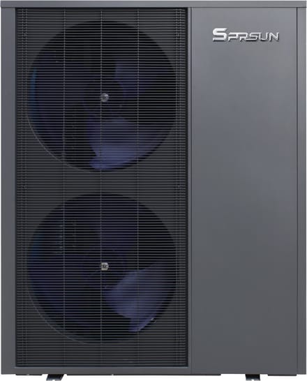 SPRSUN Commerciële Monoblock Warmtepomp CGK-080V4P-B / CGK-100V4P-B – 25 / 30 kW – R290