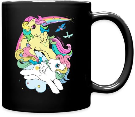 My Little Pony Retro Regenboog Met Twee Pony's Mok Uni