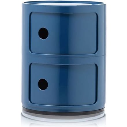 Kartell Componibili Container - 2 elementen - blauw