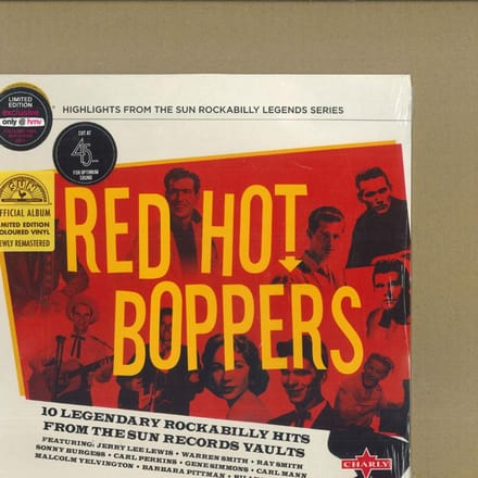 Various Artists - Red Hot Boppers (10" LP) (Coloured Vinyl) (Limited Edition)