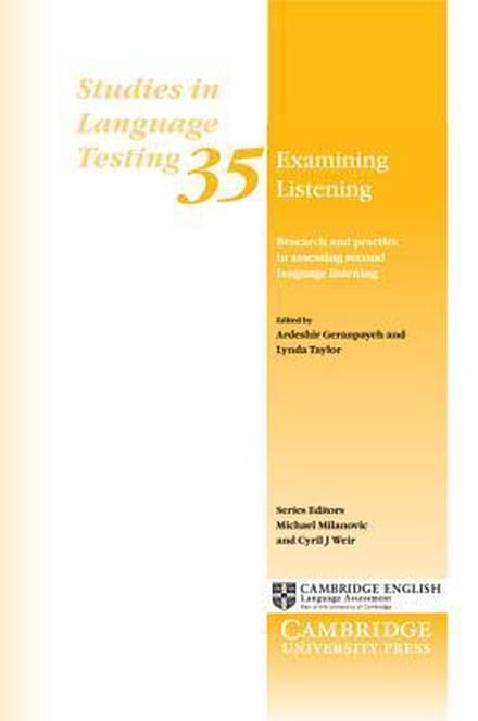 Examining Listening - Ardeshir Geranpayeh