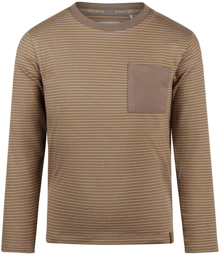 Koko Noko Jongens T-shirt - Taupe