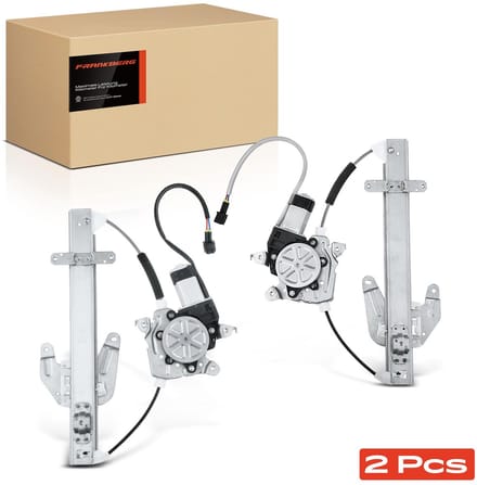 Frankberg 2x Raambediening Achter voor Nissan X-Trail T30