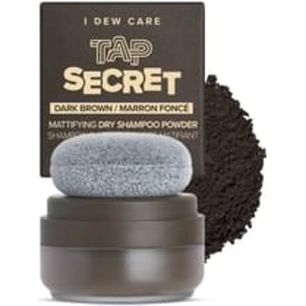 I DEW CARE - Tap Secret Mattifying Dry Shampoo Powder - 4 Colors Dark Brown