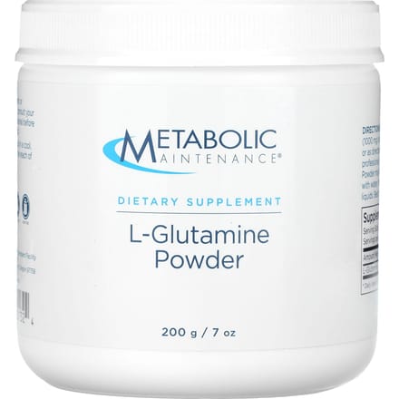 Metabolic Maintenance, Poudre de L-Glutamine, 7 oz (200g)