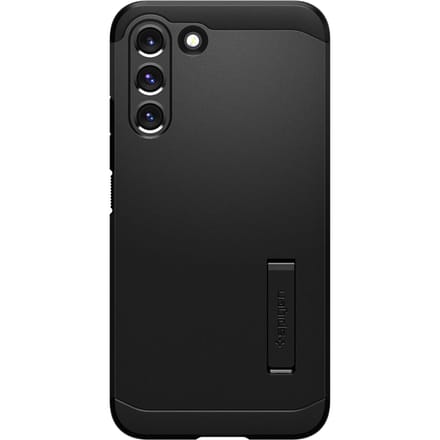 Spigen Tough Armor Backcover voor de Samsung Galaxy S22 Plus - Zwart