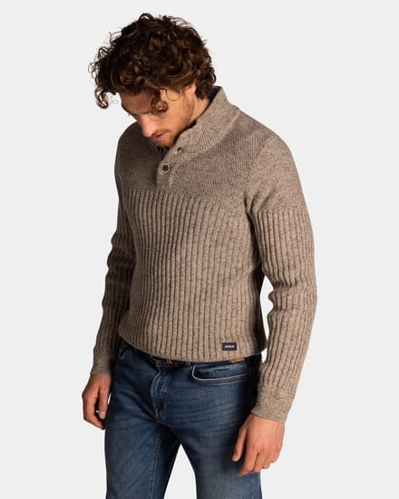 NZA - Ecru katoenen knitwear trui