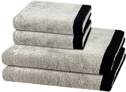 Cawö Sonstiges 2 X handdoek 2 X douchehanddoek - in set 4 pack Lifestyle Splash