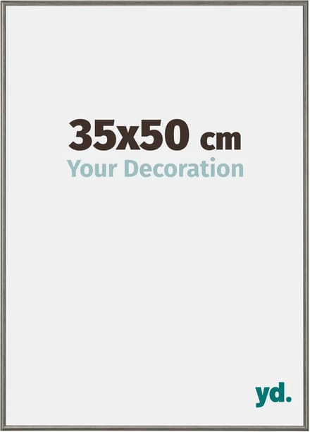 Your Decoration - Fotolijst 35x50 cm - Aluminium - Mercury Structuur - New York