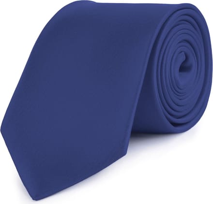 Ladeheid Stropdas - Stropdassen voor Heren - Lengte: 150 cm, Breedte: 8 cm - Marineblauw - LA-SR-KP-8