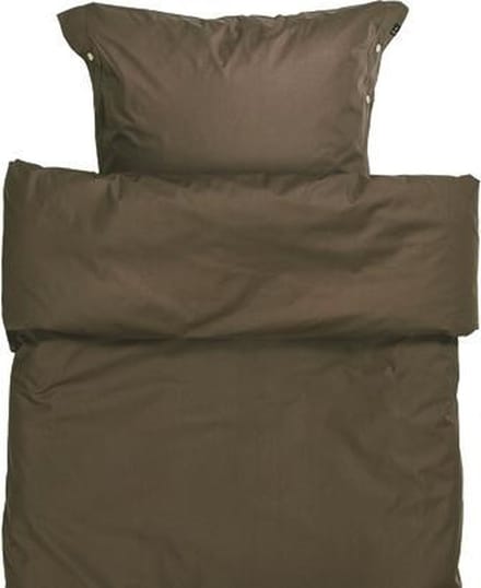 Drottningholm dekbedovertrek walnut - 220 x 240