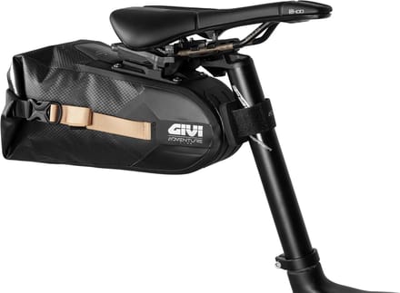 Waterdichte Zadeltas voor Gravel- en Mountainbikes met Roll-Top Sluiting