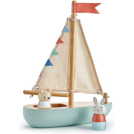 TENDER LEAF Preschool - Boot Sailaway - Hout - 3 Jaar