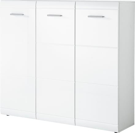 Germania Schoenenkast Adana Groot - L134 x B37 x H120 cm - Wit