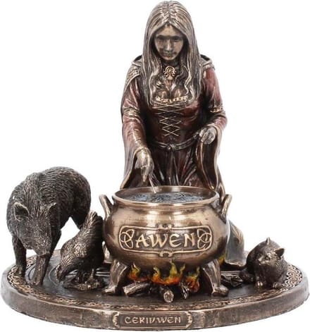 Nemesis Now - Veronese Design beeld/figuur - Welsh Godin Ceridwen Beeld Gebronsd 17cm