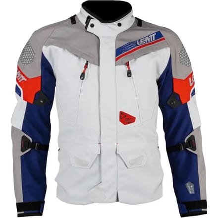 Leatt ADV DriTour 7.5 Royal Grijs Blauw Rood Waterdichte Textieljas - Jas