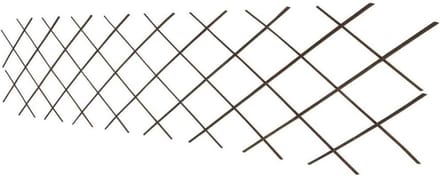 Wilgen Hekken - Trellis Panel - Tuin Afscheiding - Uitschuifbaar Ontwerp - 180x60 cm - Bruin
