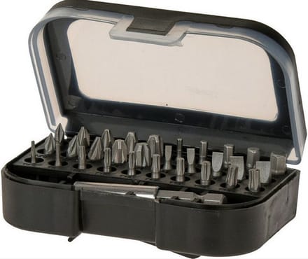 FX Tools Schroevendraaierbitjes- bitjes set - 32 delig -inclusief bithouder