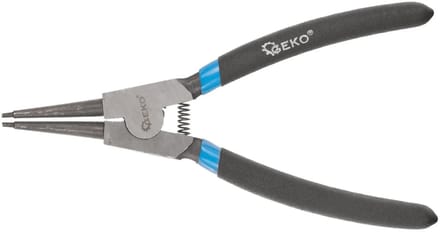 GEKO Externe seegerringtang - recht - 160 mm - chroom-vanadium - rubberen grip