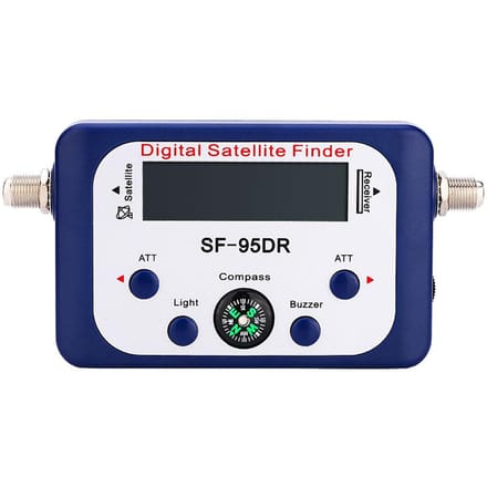 Mini détecteur de satellite numérique LCD, indicateur de force du signal, antenne parabolique, boussole directe