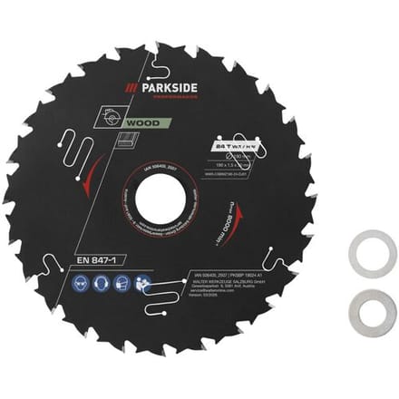 PARKSIDE PERFORMANCE Cirkelzaagblad 190 mm (24 tanden)