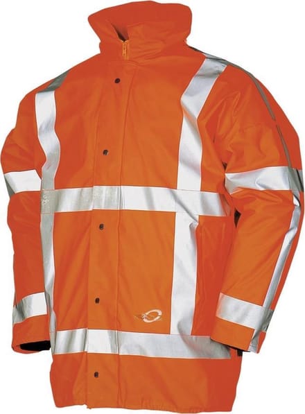 Sioen Merapi high-vis winter regenjack 03010475 - HV Oranje - M