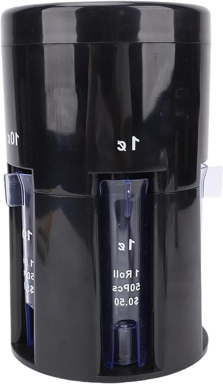 Digitale Muntsorteerder - Muntenteller - Spaarpot Leegmaken - 5-in-1 Sortering - Compact Formaat - Grijs