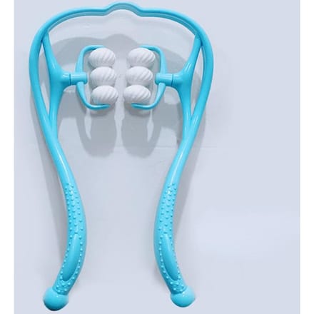 6 Trigger Point Roller Multifunctionele Nek Massager Schouder Lichaam Zelf Massage Tool Hand Druk Diepe Massager