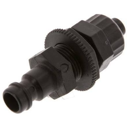 POM DN 5 Koppeling Insteeknippel 6x8 mm opsteekfitting Schotkoppeling