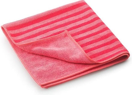 MAUS microvezeldoekjes scrub rood met speciale borstelkant. 10 stuks