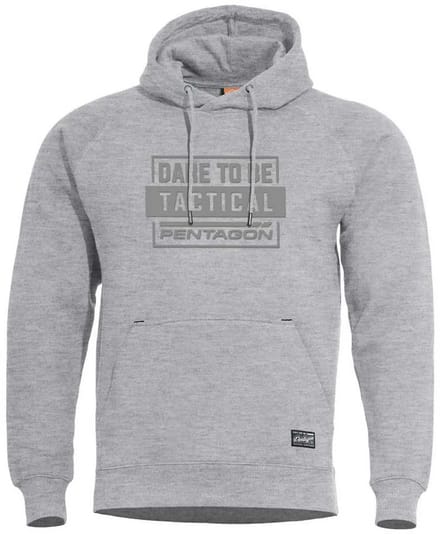 Pentagon Phaeton Dare To Be Tactical Hoodie Grijs 2XL Man