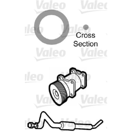 Pakking, koelvloeistofleiding VALEO 509754