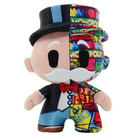 Pluche YuMe Toys DZNR Premium Plush In A Box Mr Monopoly 19 cm