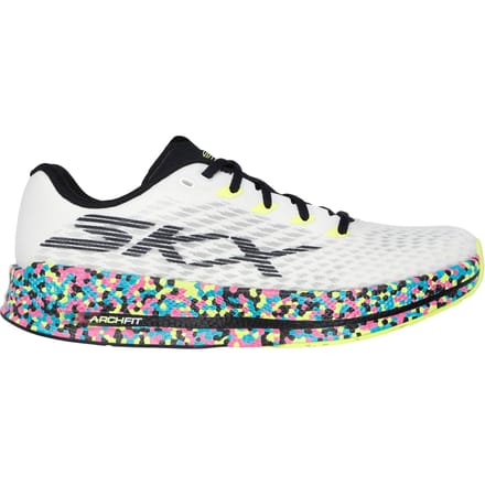 Skechers Go Run Razor 5 Neutrale Schoen Dames-Wit,Veelkleurig