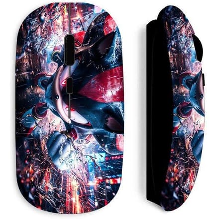 Draadloze muis - MANIACASE - Sonic Shadow - Zwart - Optisch - 70 g